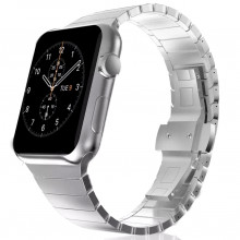 Ремешок металлический Apple Watch 38mm – 1 Bead Metal (стальной)
