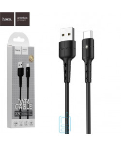 USB кабель Hoco X30 "Star" Type-C 1m чорний