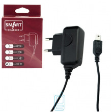 Сетевое зарядное устройство Smart Charger 0.7A mini-USB black
