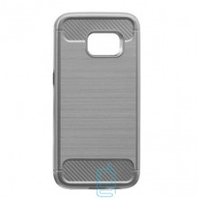 Чехол-накладка Motomo X6 Samsung S7 G930 светло-серый