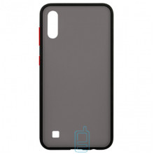 Чохол Goospery Case Samsung A10 2019 A105 чорно-червоний