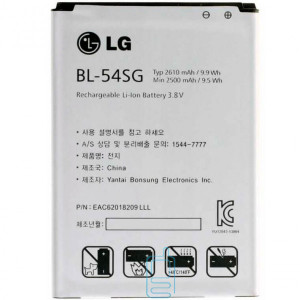 Аккумулятор LG BL-54SG 2610 mAh для G2, D410 AAAA/Original тех.пакет