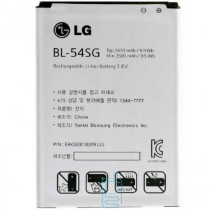 Акумулятор LG BL-54SG 2610 mAh для G2, D410 AAAA / Original тех.пакет