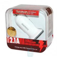 Автомобильное зарядное устройство Remax Mini RCC101 2USB 2.1A white