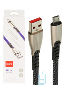 USB Кабель XS-010 micro USB чорний