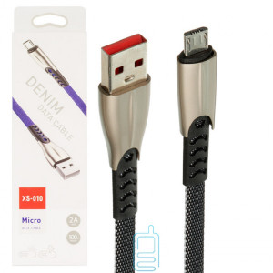USB Кабель XS-010 micro USB черный