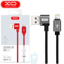 USB кабель XO NB31 Apple Lightning 1m черный