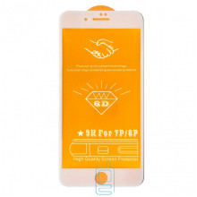 Защитное стекло 6D Apple iPhone 6 Plus white тех.пакет