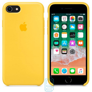 Чехол Silicone Case Apple iPhone 7, 8 желтый 04