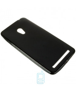 Чехол силиконовый цветной ASUS ZenFone 6 черный