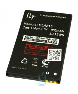 Акумулятор Fly BL4215 950 mAh B501, MC181, Q115 AAAA / Original тех.пакет