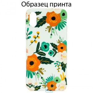 Чехол Bouquet Apple iPhone 7, iPhone 8 orange