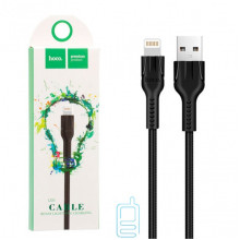 USB кабель Hoco U31 ″Benay″ Apple Lightning 1m черный