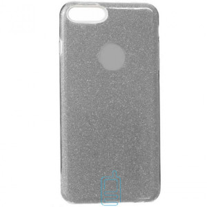 Чехол силиконовый Shine Apple iPhone 7 Plus, 8 Plus серый