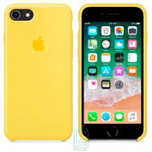 Чехол Silicone Case Apple iPhone 7, 8 желтый 28
