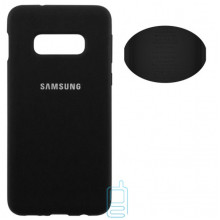 Чехол Silicone Cover Full Samsung S10E G970 черный