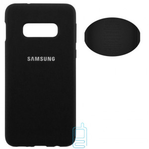 Чехол Silicone Cover Full Samsung S10E G970 черный