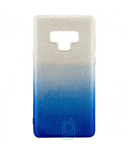Чехол силиконовый Shine Samsung Note 9 N960 градиент синий