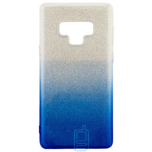 Чехол силиконовый Shine Samsung Note 9 N960 градиент синий