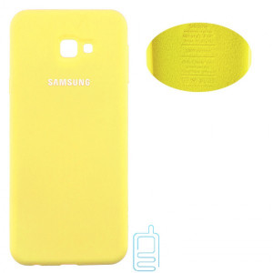 Чохол Silicone Cover Full Samsung J4 Plus 2018 J415 жовтий