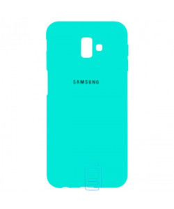 Чохол Silicone Case Full Samsung J6 Plus 2018 J610 бірюзовий