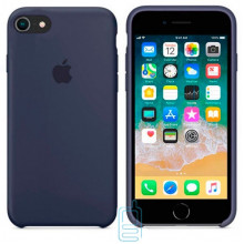 Чехол Silicone Case Apple iPhone 6, 6S темно-синий 08