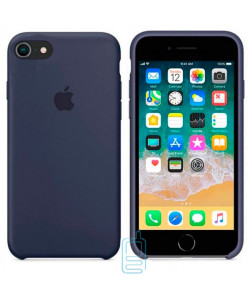 Чохол Silicone Case Apple iPhone 6, 6S темно-синій 08