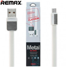 USB кабель Remax Platinum RC-044m micro USB 1m белый