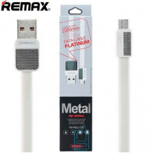 USB кабель Remax Platinum RC-044m micro USB 1m білий