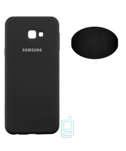 Чехол Silicone Cover Full Samsung J4 Plus 2018 J415 черный