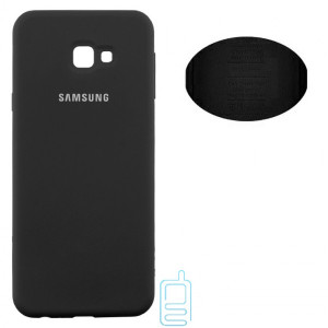 Чехол Silicone Cover Full Samsung J4 Plus 2018 J415 черный