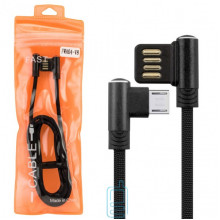USB Кабель FWA04-V8 micro USB тех.пакет черный