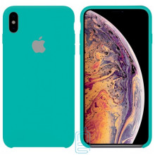 Чохол Silicone Case Apple iPhone XS Max зелений 47