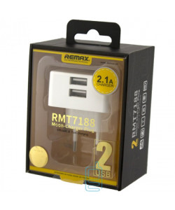 Сетевое зарядное устройство Remax Moon RP-U22 RMT7188 2USB 2.1A Original white