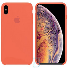 Чехол Silicone Case Apple iPhone XS Max оранжевый 49