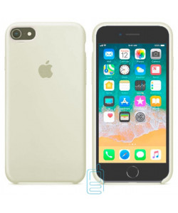 Чехол Silicone Case Apple iPhone 6 Plus, 6S Plus молочный 11