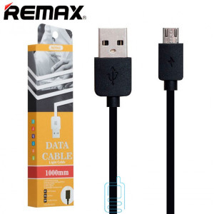 USB кабель Remax RC-006m micro USB 1m чорний