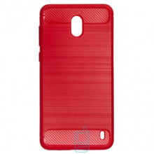 Чехол силиконовый Polished Carbon Nokia 2 красный