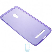 Чехол силиконовый цветной ASUS ZenFone 5 фиолетовый