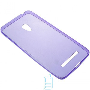 Чохол силіконовий кольоровий ASUS ZenFone 5 фіолетовий