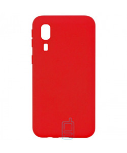 Чехол Silicone Cover Full Samsung A2 Core A260 красный