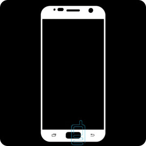 Защитное стекло Full Screen Samsung S7 G930 white тех.пакет