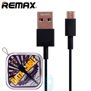 USB кабель Remax RC-120m Chaino micro USB чорний