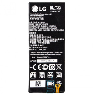 Аккумулятор LG BL-T23 2430 mAh K500, K580 X Cam, F690 AAAA/Original тех.пак