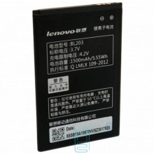Аккумулятор Lenovo BL203 1500 mAh для A269, A300T, A316, A369 AAAA/Original тех.пакет