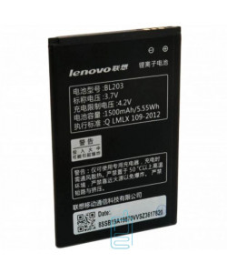Аккумулятор Lenovo BL203 1500 mAh для A269, A300T, A316, A369 AAAA/Original тех.пакет