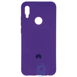 Чехол Silicone Case Full Huawei P Smart 2019, Honor 10 Lite фиолетовый