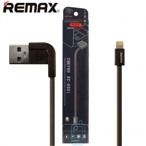 USB кабель Remax Cheynn RC-052i Apple Lightning 1m чорний
