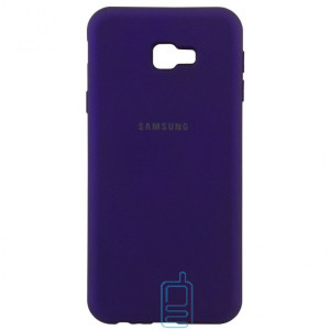 Чохол Silicone Case Full Samsung J4 Plus 2018 J415 фіолетовий