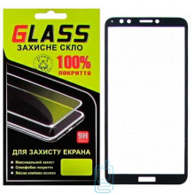 Защитное стекло Full Glue Huawei Enjoy 8, Honor 7C Pro, Nova 2 Lite, Y7 2018, Y7 Prime 2018 black Glass